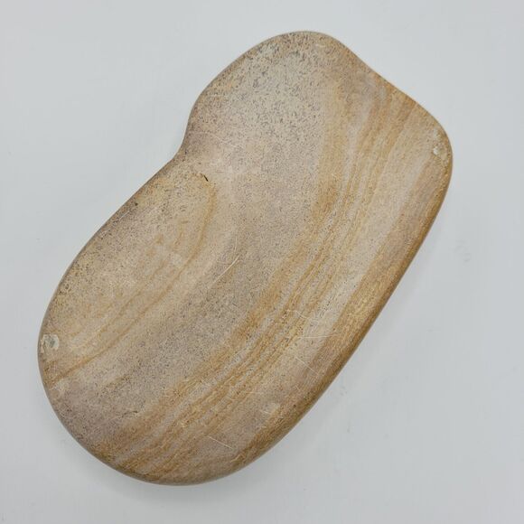 Hippo Carved Soapstone Trinket Box 5" Long - Picture 11 of 15